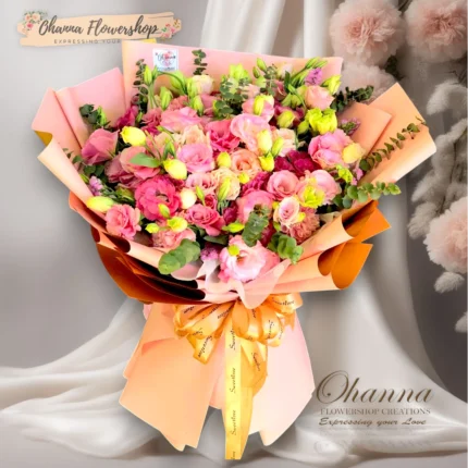 Peach Bloom - OVERSIZED