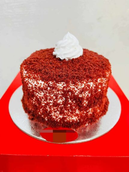 Velvet Bliss: Classic Red Velvet Mini Cake